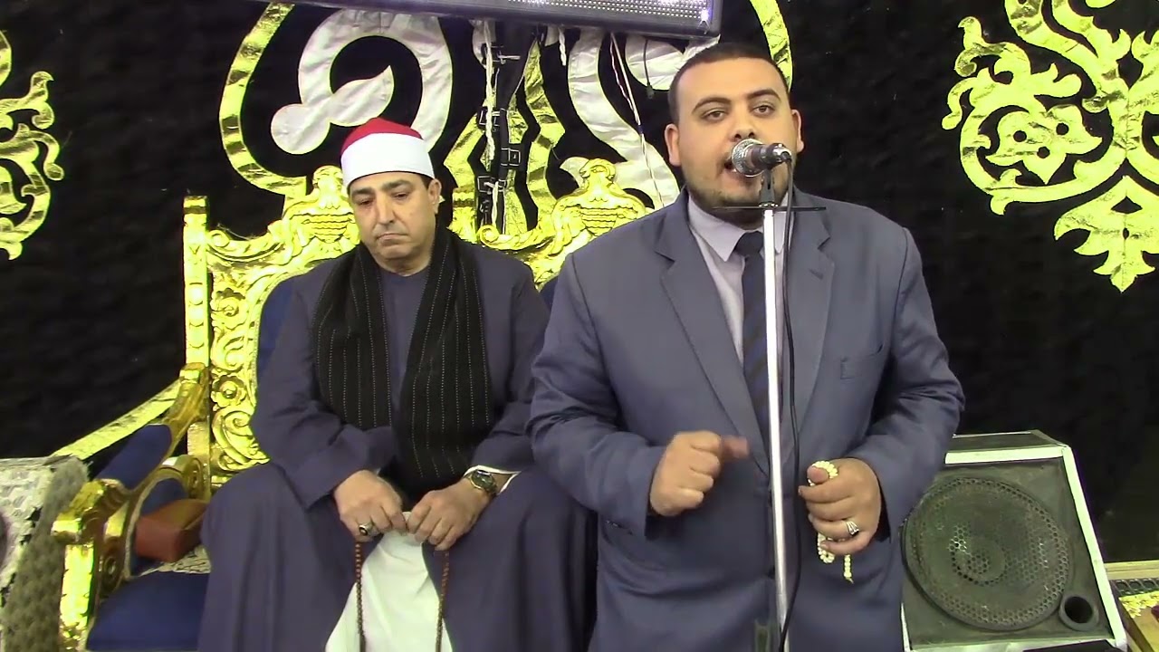 ربع العشاء الشيخ محمد محروس طلبه عزاء والد الاستاذ فرج عتمان