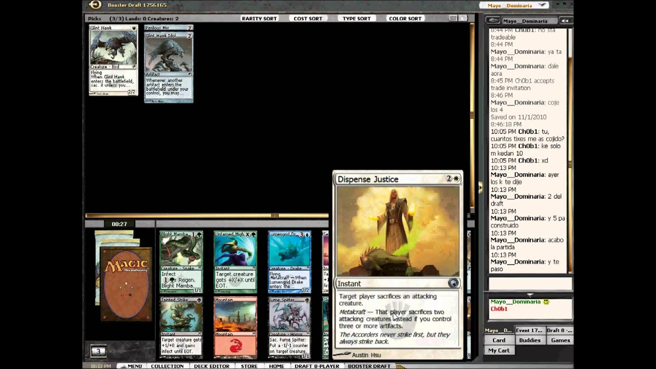 MindTrick - (Cicatrices de Mirrodin) SOM Draft # 1. Drafteo 1&ordf; Parte