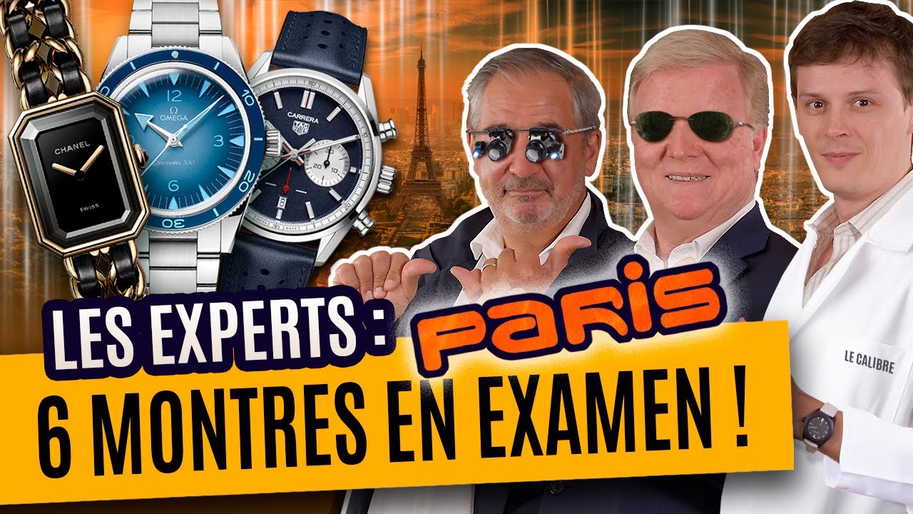 6 montres de la rentrée avec Les Experts à Paris (et pas à Miami !)