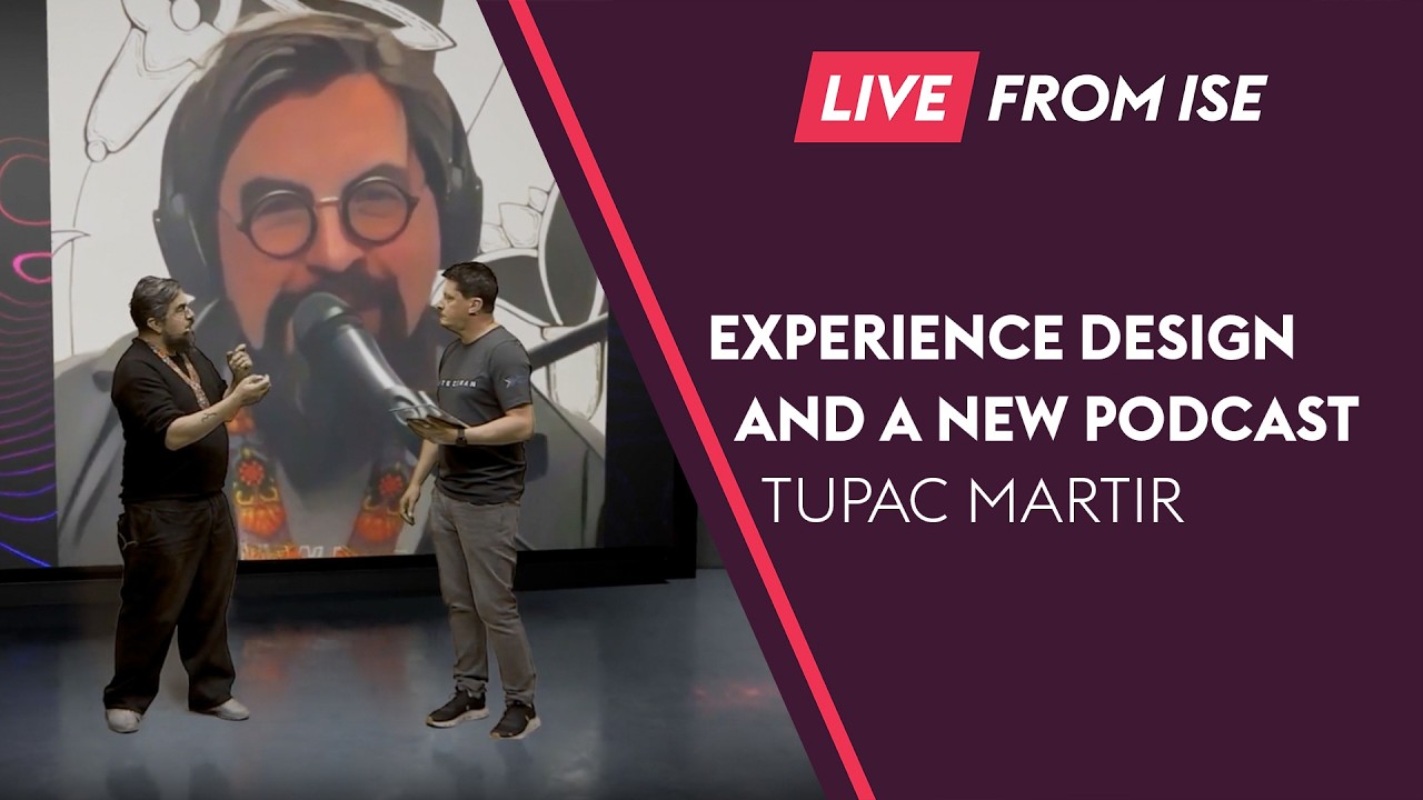 Tupac Martir at ISE: Experience Design, Creativity and The Glyph Podcast