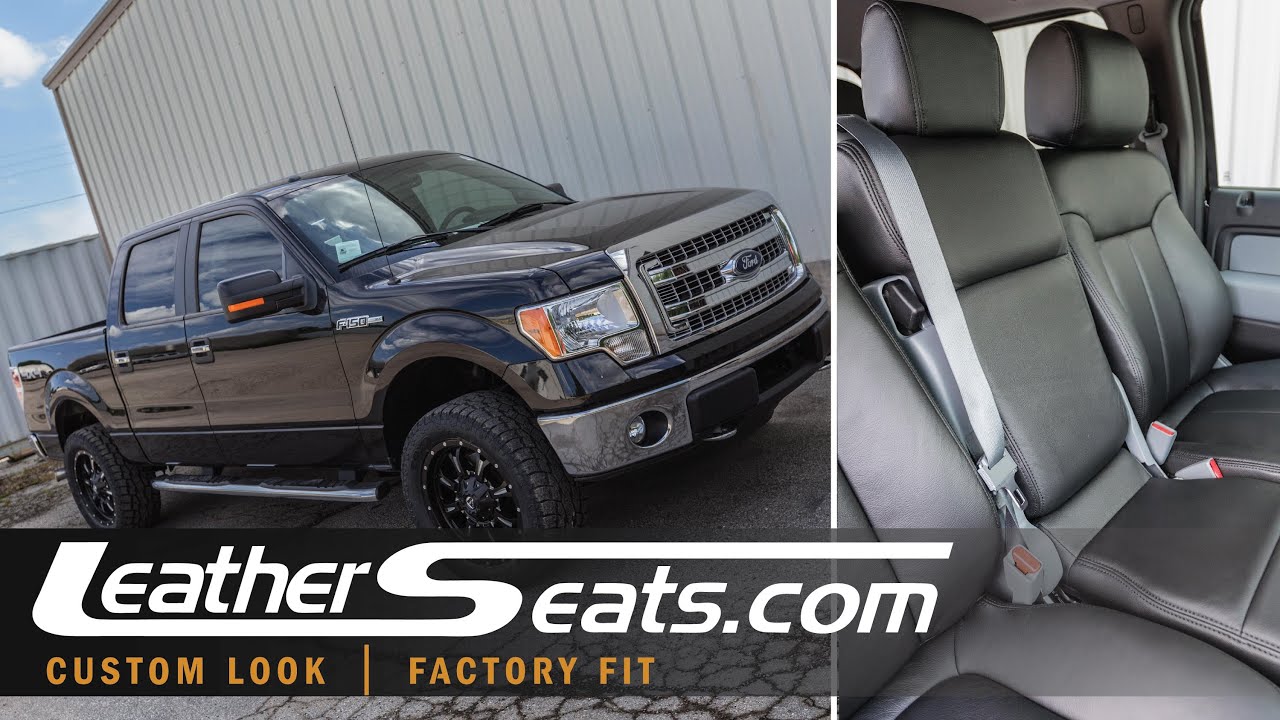 2009 - 2014 Ford F-150 Leather Center Jump Seat Console Installation - LeatherSeats.com