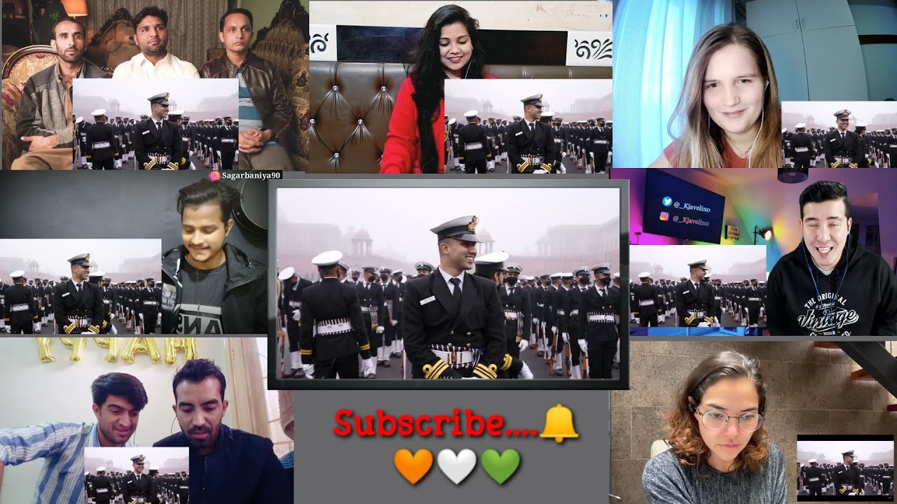 Monica Indian Navy Republic day Rehearsal 2022 Reaction | All Mix Reaction