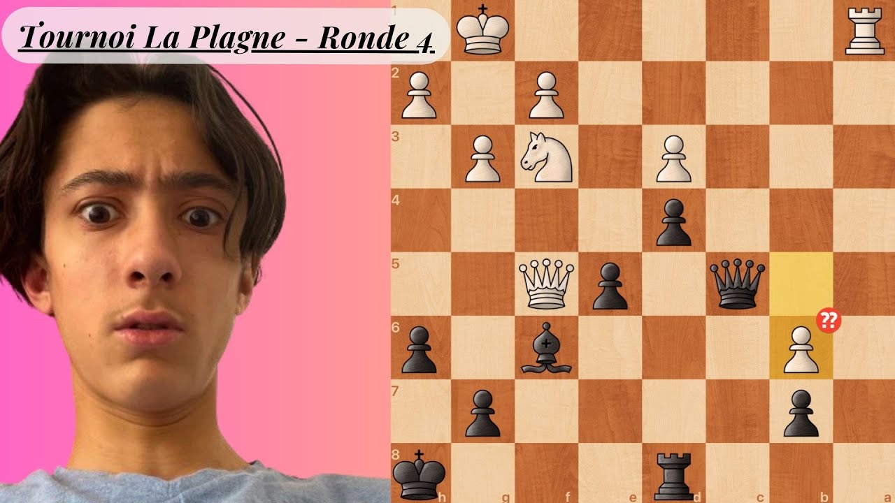 Je joue le roi des pleutres à la 4eme ronde de La Plagne !?