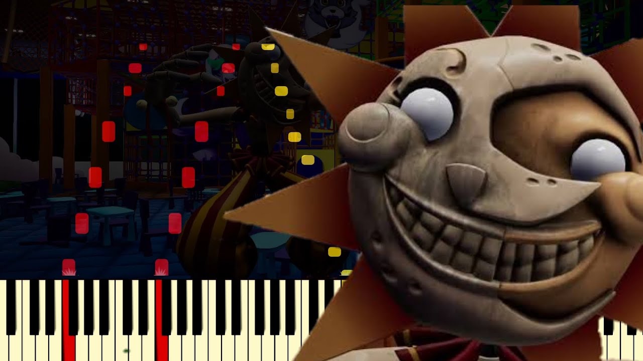 FNAF: Security Breach - Daycare Theme piano arrangement & cover + sheet