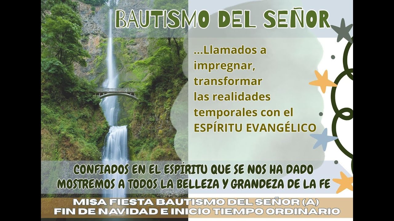 Misa vispera Fiesta Bautismo del Señor (A)