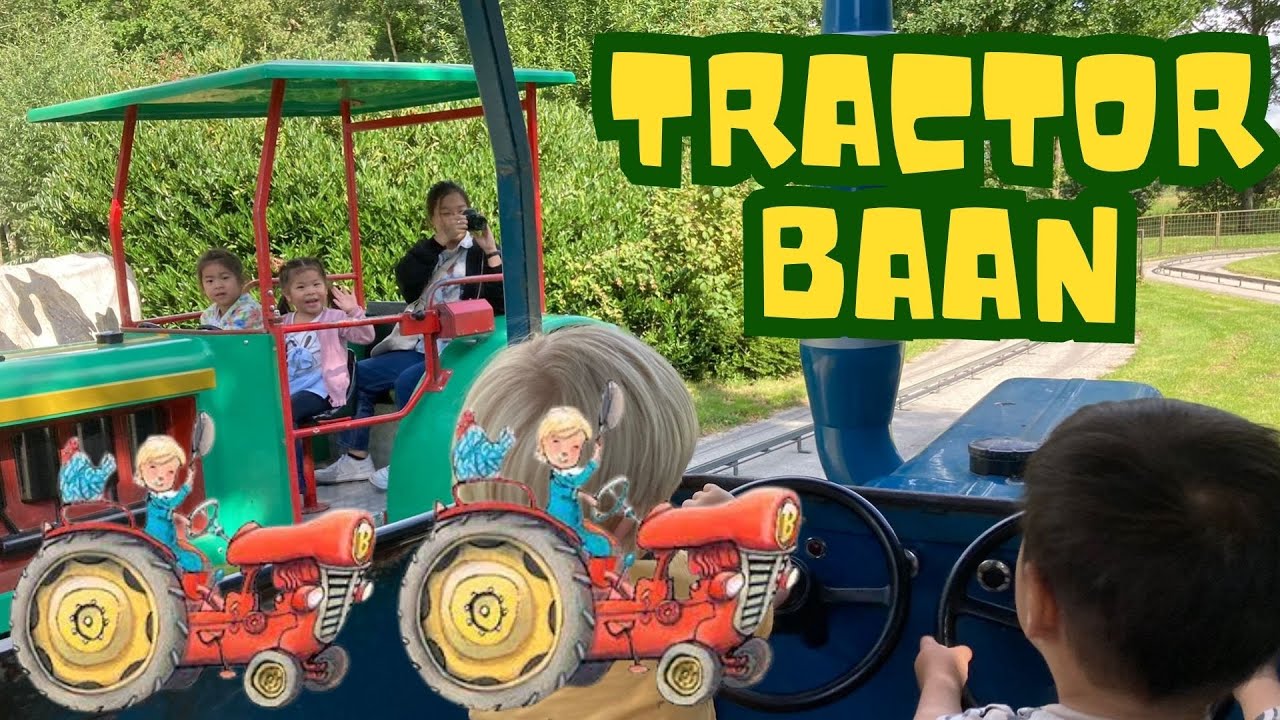De TRACTORBAAN is zo LEUK in Nienoord