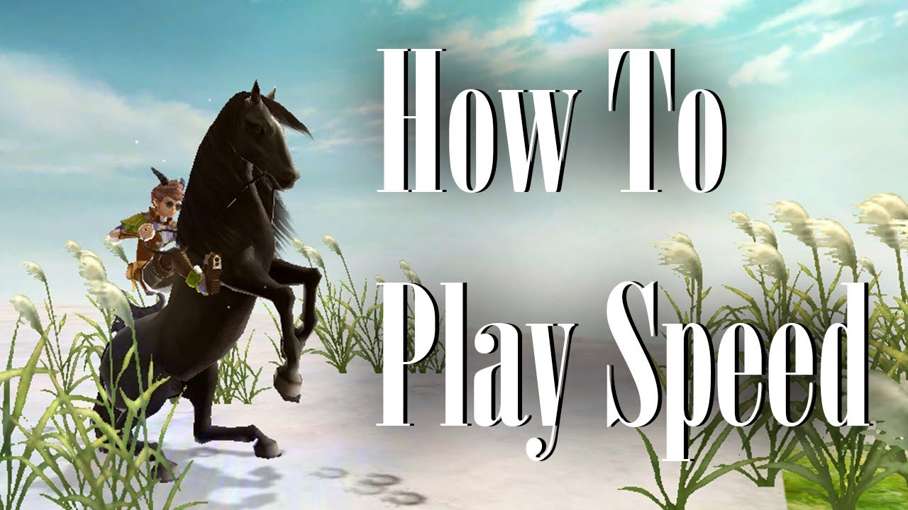 How to play speed in Alicia Online