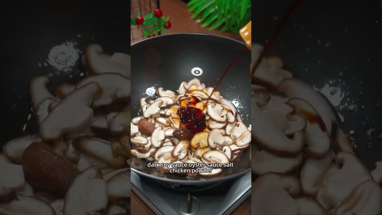 Stir-fried mushroom 🍄dish |mushroom chilly 🥶 