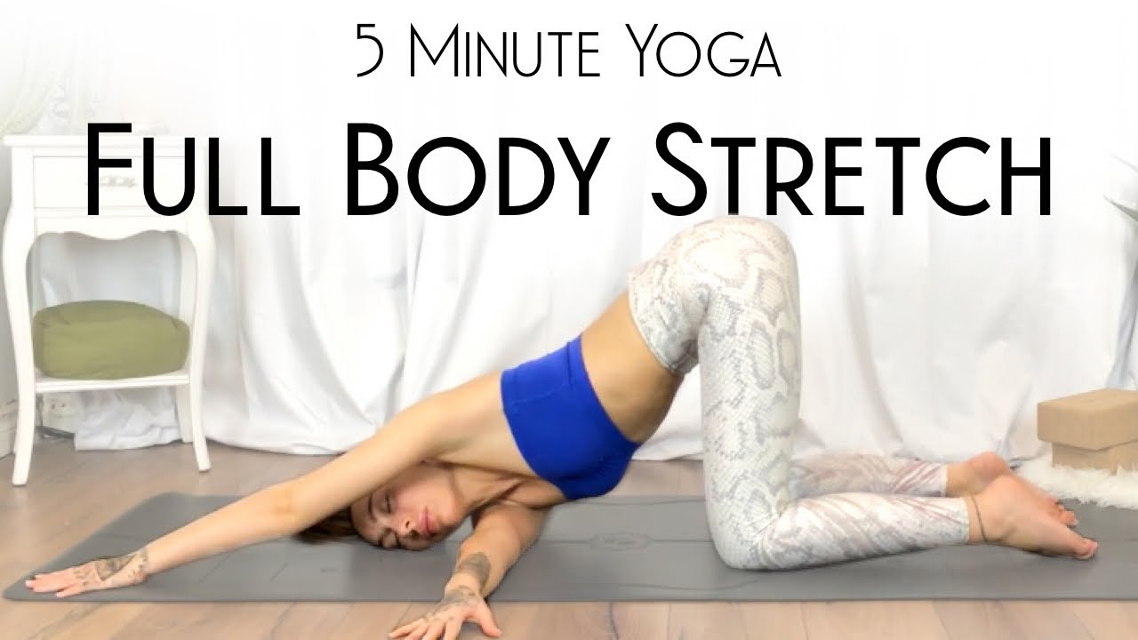 5 Minute Yoga Full Body Stretch