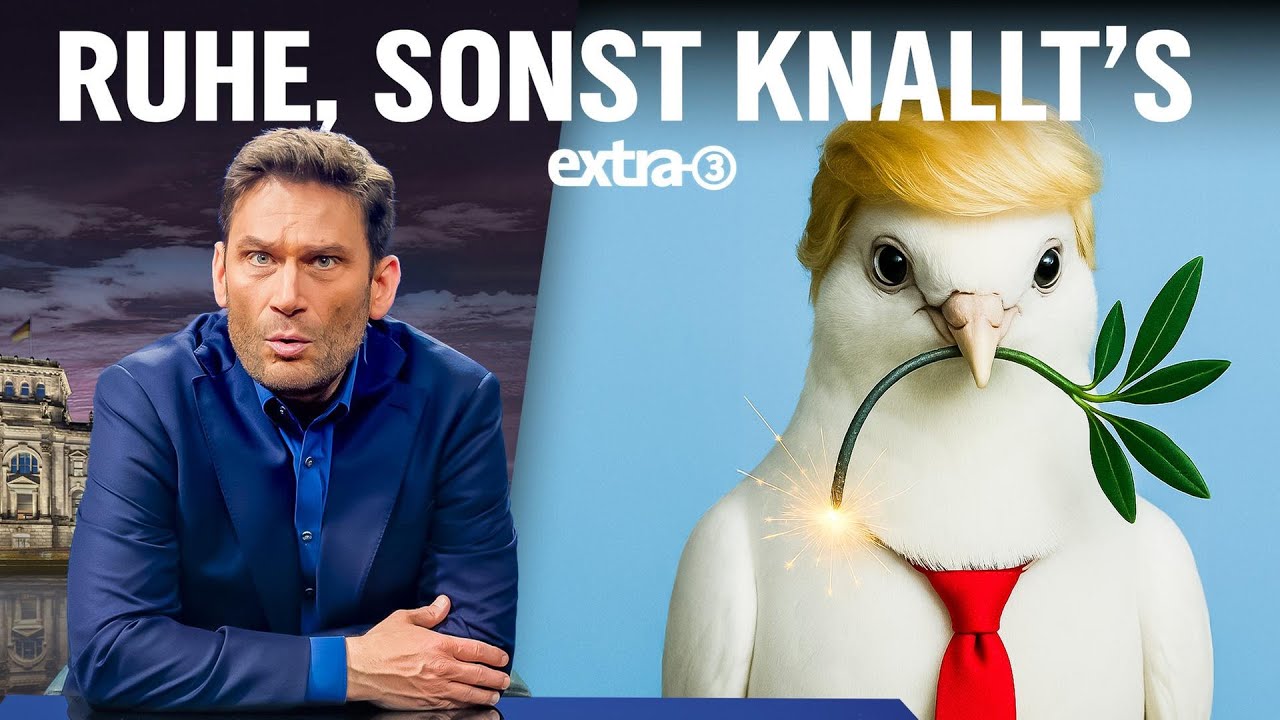 Trumps Diplomatie: Erst bomben, dann befrieden | extra 3 vom 26.06.2025 · Teil 1