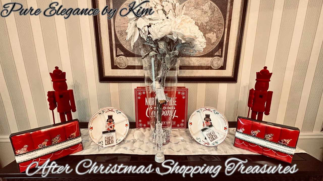 Pure Elegance by Kim- Episode 70: After Christmas Shopping Treasures