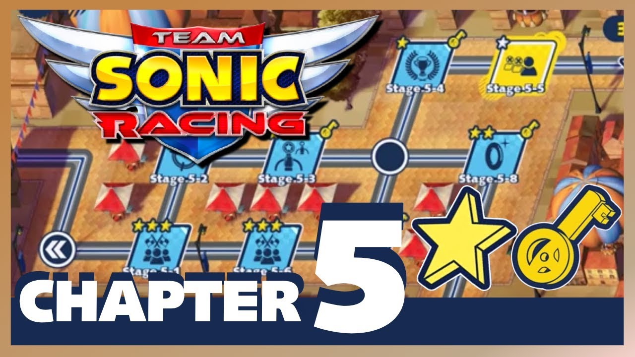 Team Sonic Racing | Chapter 5 (All Stars & Keys) | Team Adventure