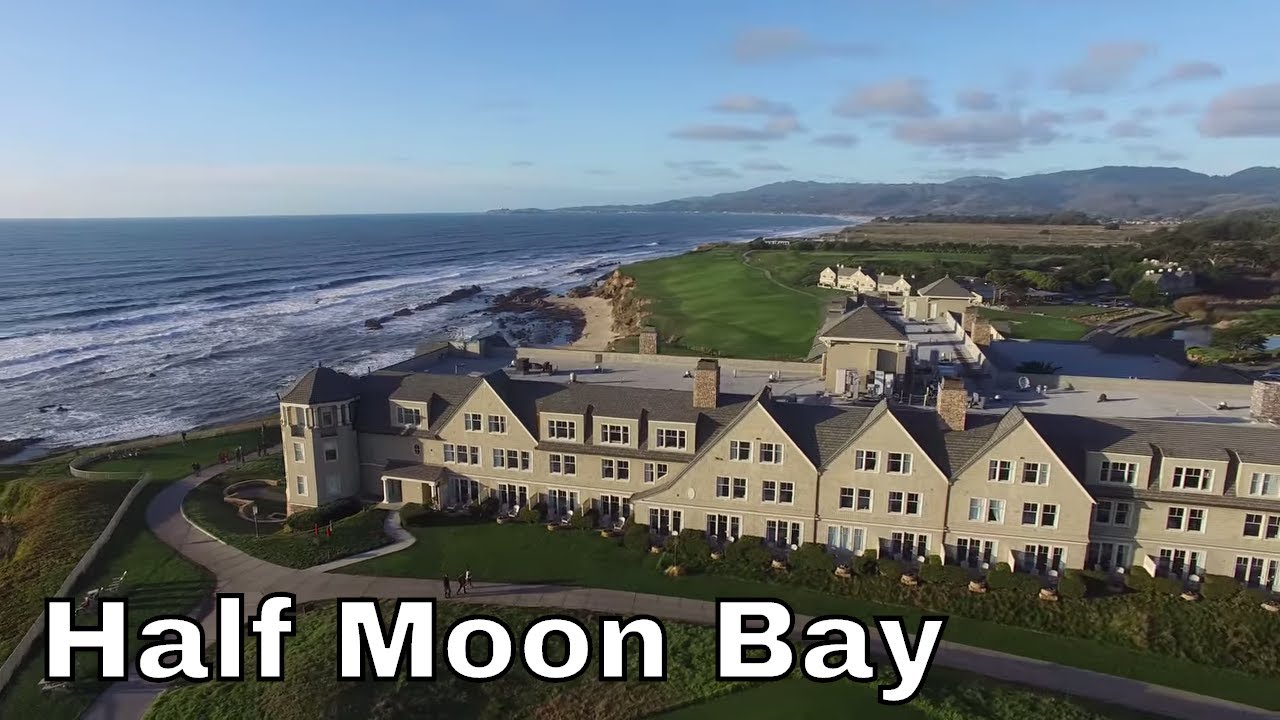Half Moon Bay by Drone (DJI Phantom 3 Professional)