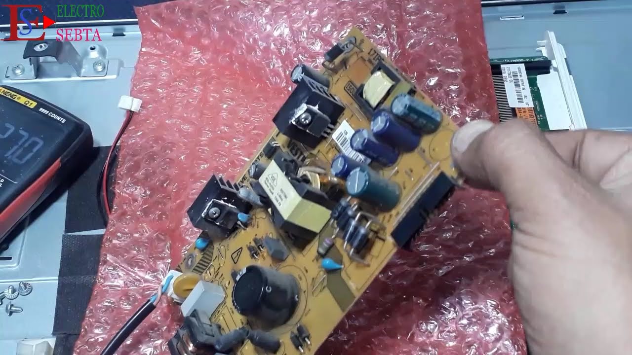 اصلاح تلفاز TOSHIBA 32 بوصة  خطوة خطوة وبالتفصيل Repair of TOSHIBA 32 inch TV step by step in detail