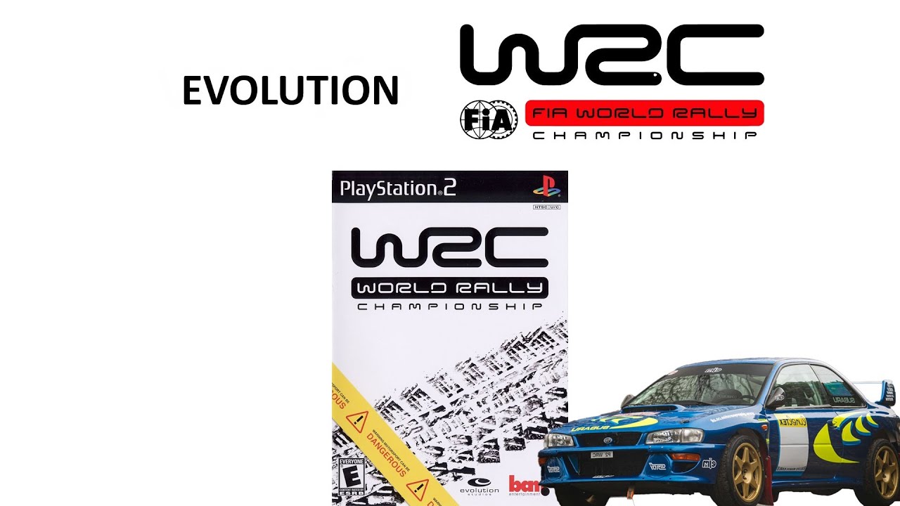 WRC GAMES EVOLUTION 2001 - 2023