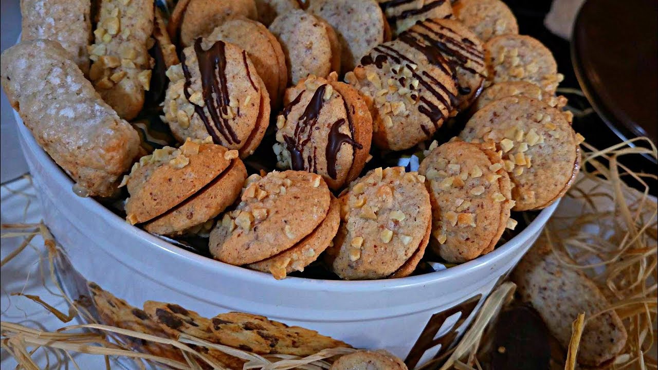 بيسكوي باللوز معلك بطريقة المكرون البلدي ولا احلى /Biscuits aux Amandes/ مع قناة لالة شاما