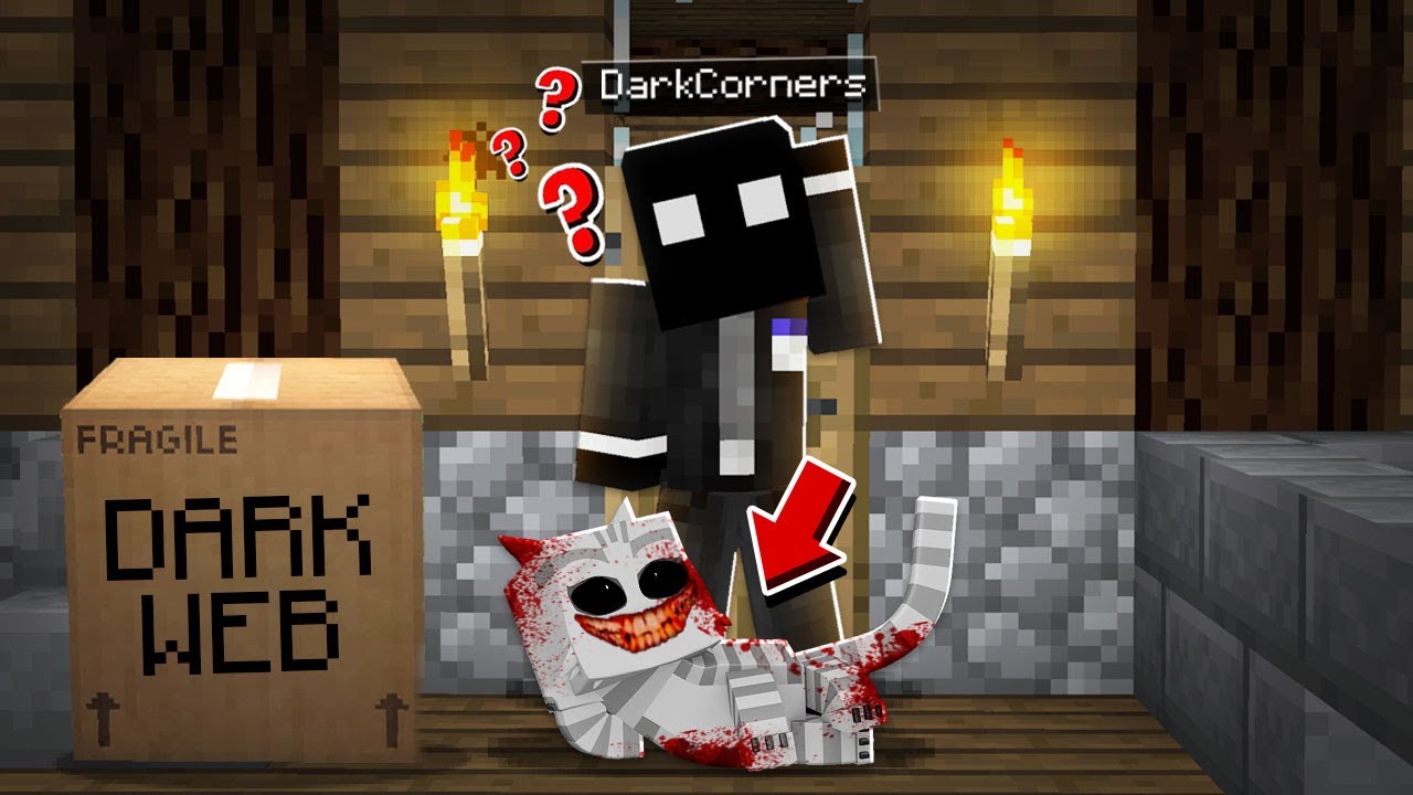 Buying a CAT Off The DARK WEB in Minecraft!