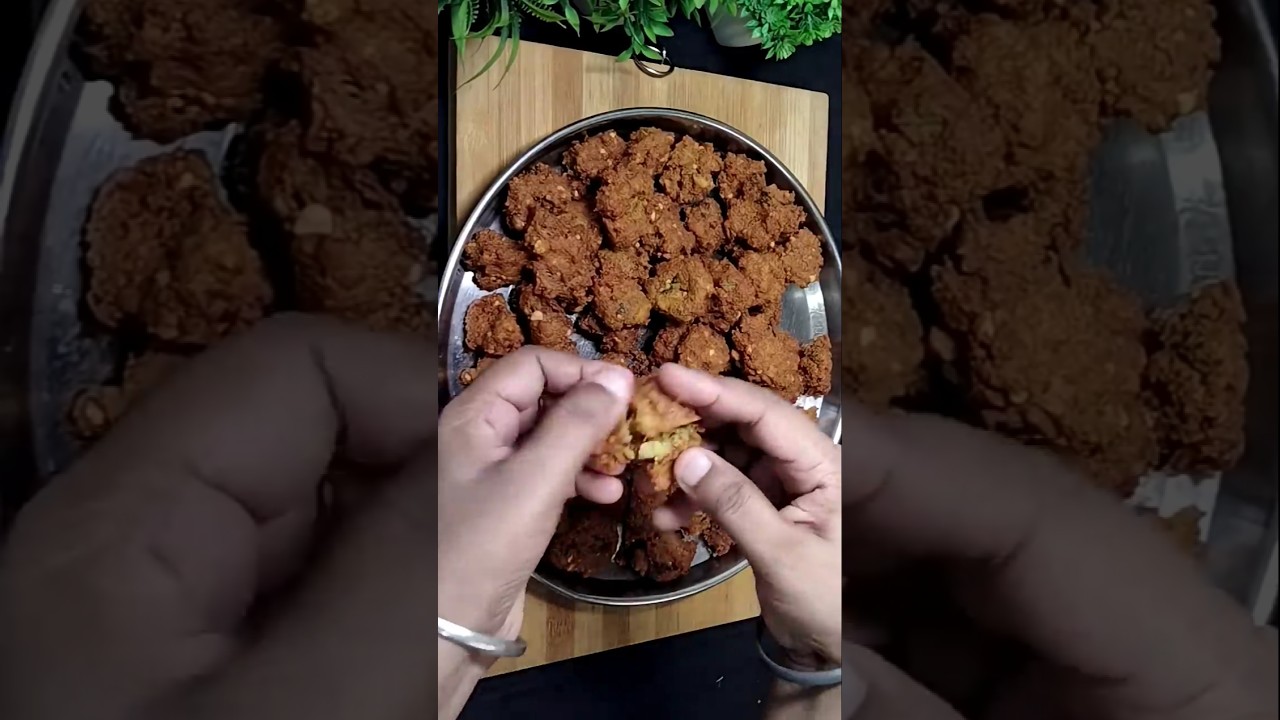 Kale chane ke pakode #youtubeshorts #shorts