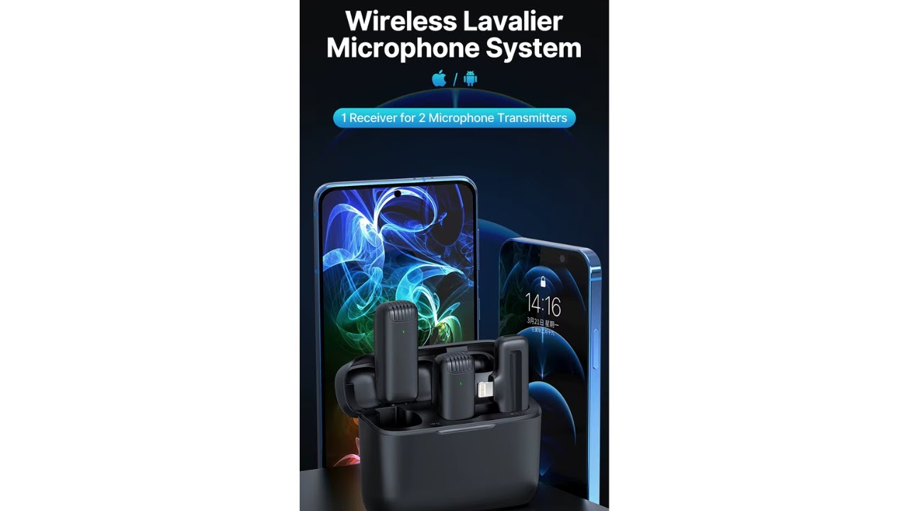 Cheap Wireless Microphone for iPhone & Android | ASMR Unboxing & Setup. AliExpress and Temu