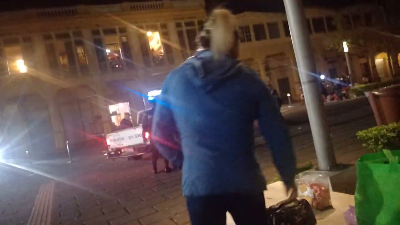 Que Pasaban A Esta Hora De La Noche En La Plaza Libertad Solo Miren😱😱😱A quien Se Llevaron 