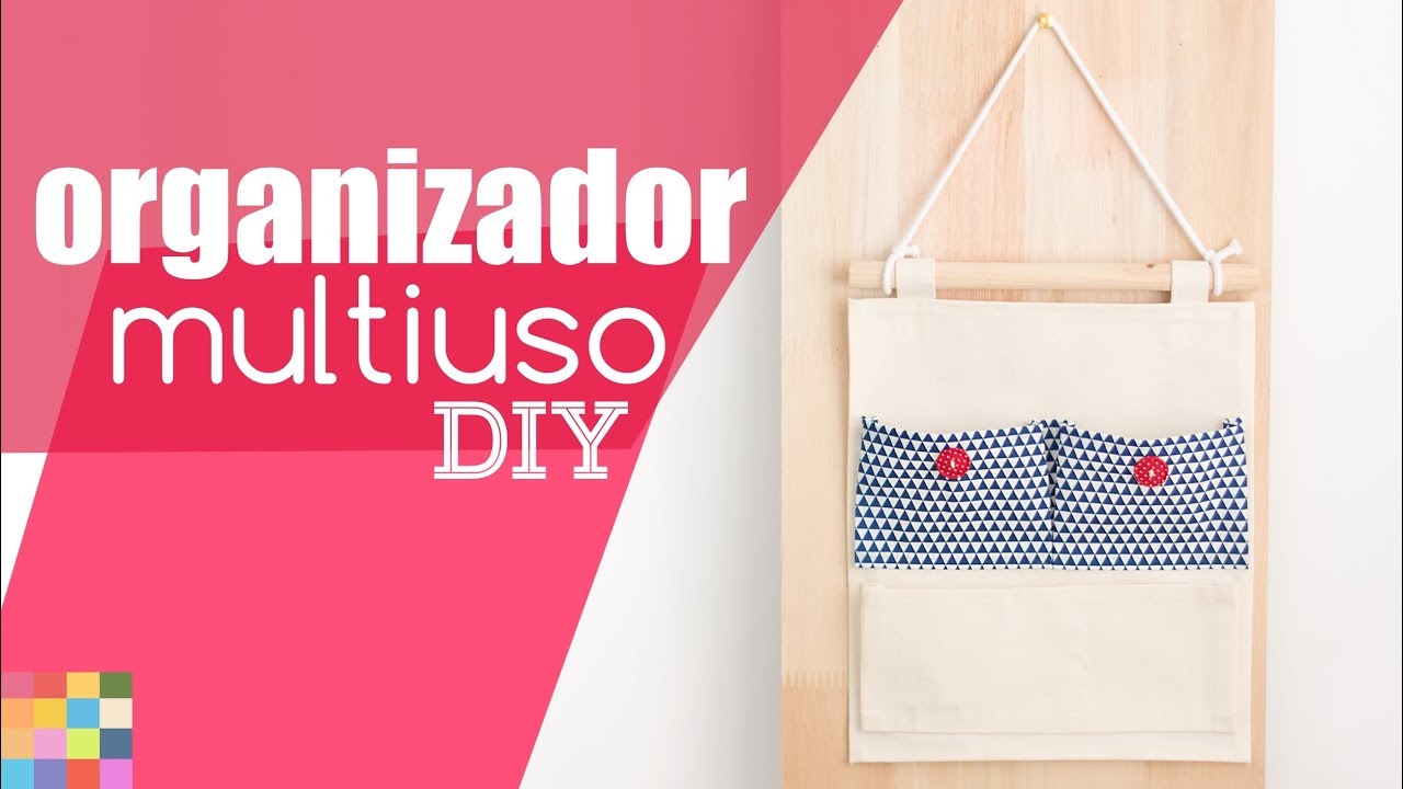 DIY - Organizador de tecido sem costura | Decore e Organize gastando pouco