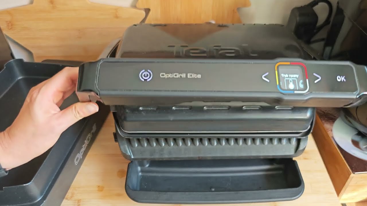 Prezentacja grilla elektrycznego tefal optigrill elite #tefal, #optigrill #grill 