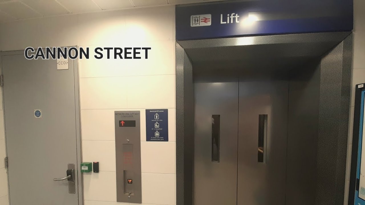 Lift At London Cannon Street Station [StannahElevators] 