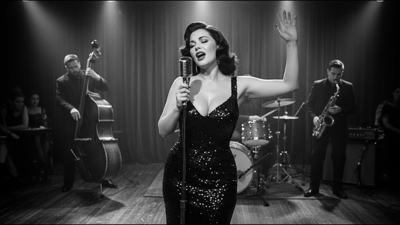 Ruby LaVonne -  Can't Help It | Emotional Blues Ballad (1950s Style) Lyric Video