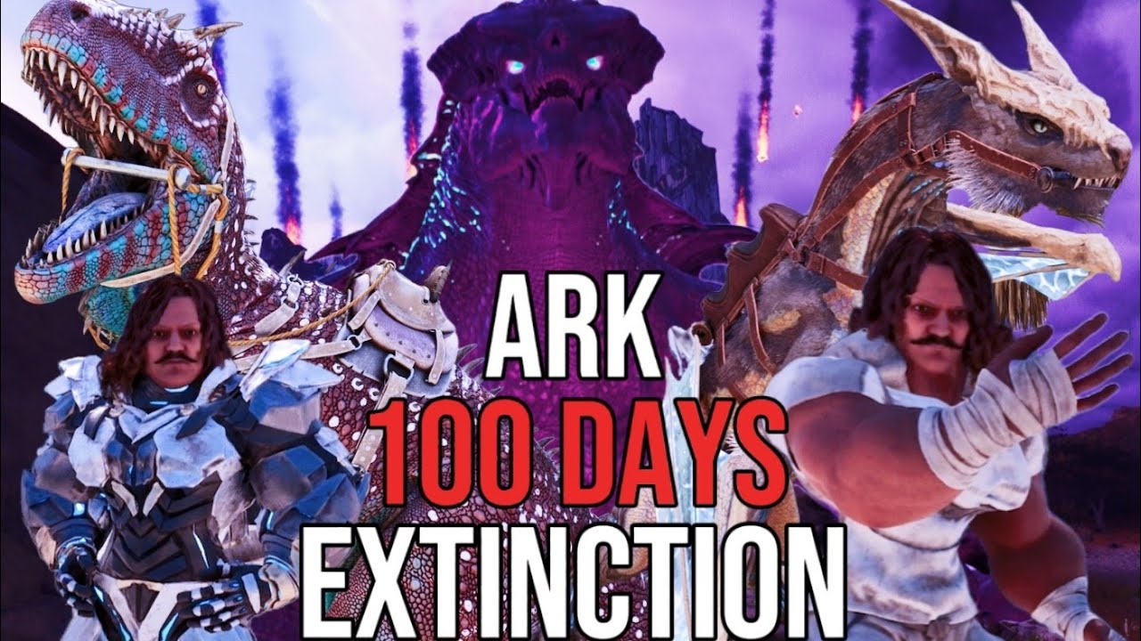 I Spent 100 DAYS on Ark Extinction Ascended