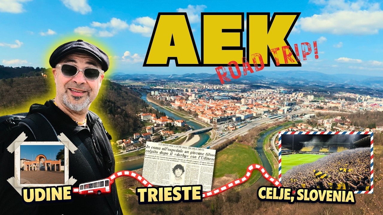 Видеоблог | Уезжаю из Италии на матч Целе - АЕК! 🇸🇮