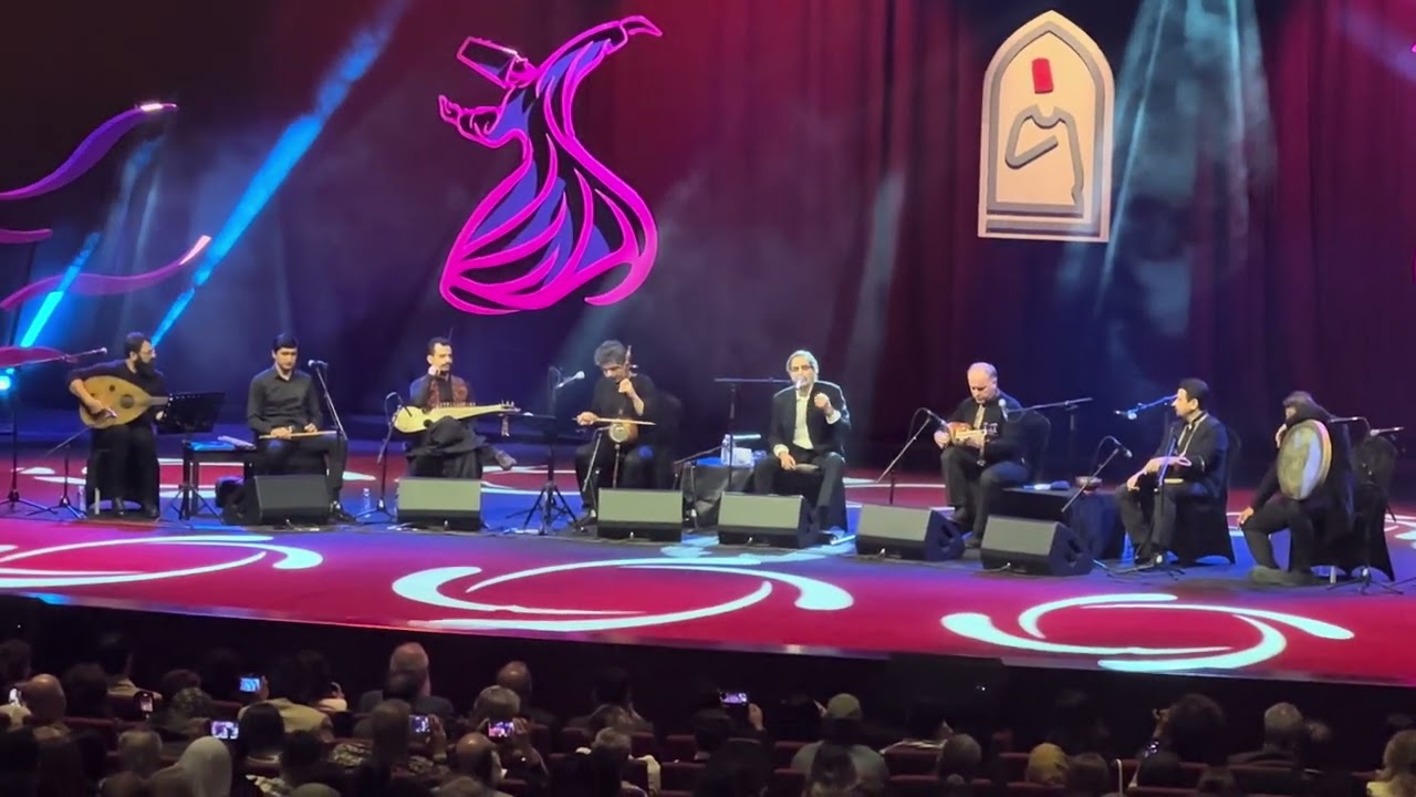 Şehram Nazeri 21. Konya mistik müzik festivali canlı -live part -2 شهرام ناظری