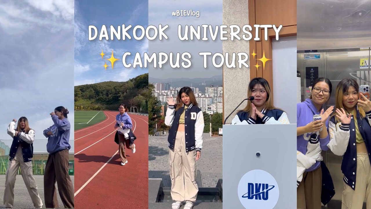 DANKOOK UNIVERSITY CAMPUS TOUR!💖 [Jukjeon Campus 2023] #BIEVlog