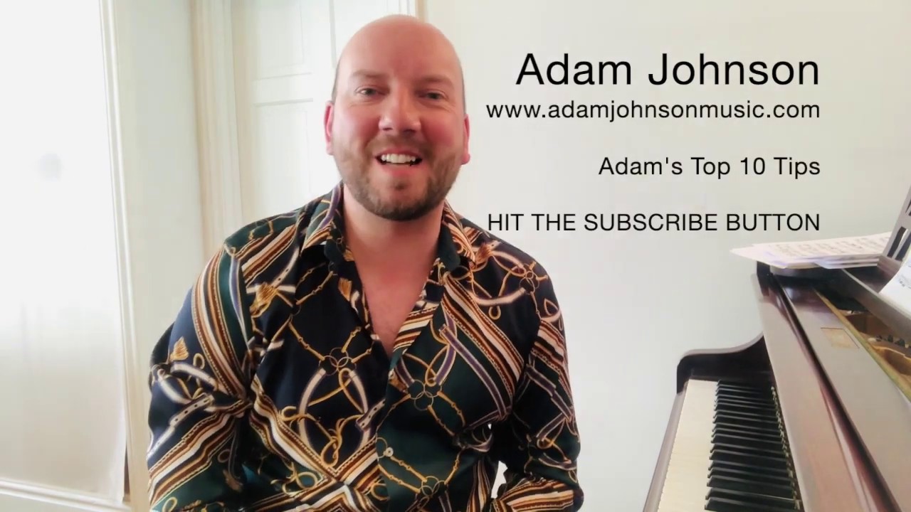 Adam’s Top 10 Tips - No. 1 “Don’t Prepare”