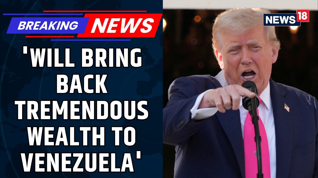 Trump On Venezuela: We'll Be Opening Up Commercial Airspace Over Venezuela Soon.. | News18