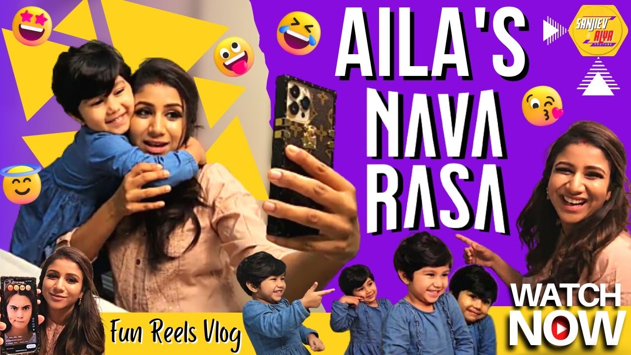 Aila's NavaRasa | Shooting | Sanjiev&Alya | Exclusive Video