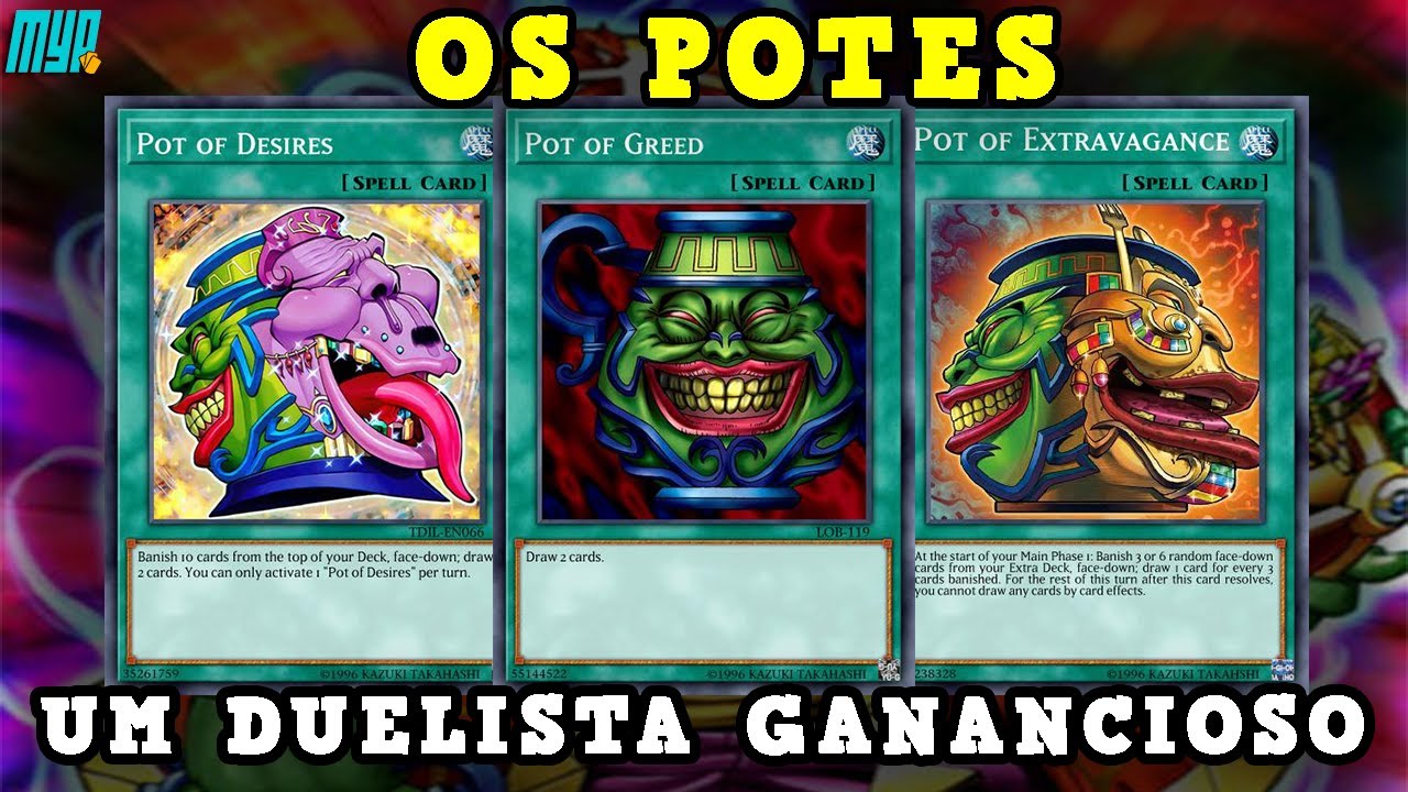 OS POTES DE YU-GI-OH!