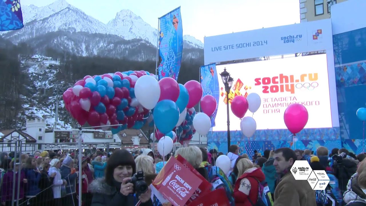 Olympic Torch Relay (Day 122) - Sochi (Orlyonok, Adler and Krasnaya Polyana)