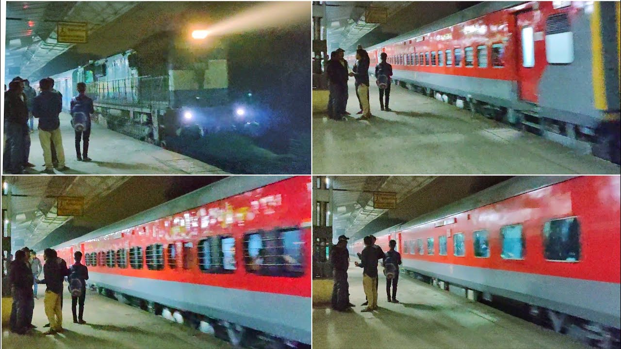 First Inaugural Run: 15959 Howrah - Dibrugarh KAMRUP EXPRESS with Brand New LHB Coaches