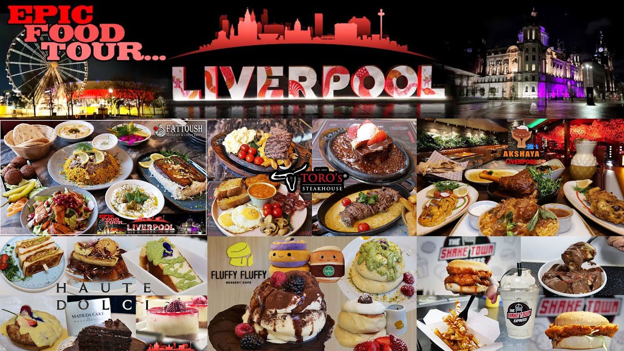 Liverpool Halal restaurant food and travel tour including Bold Street