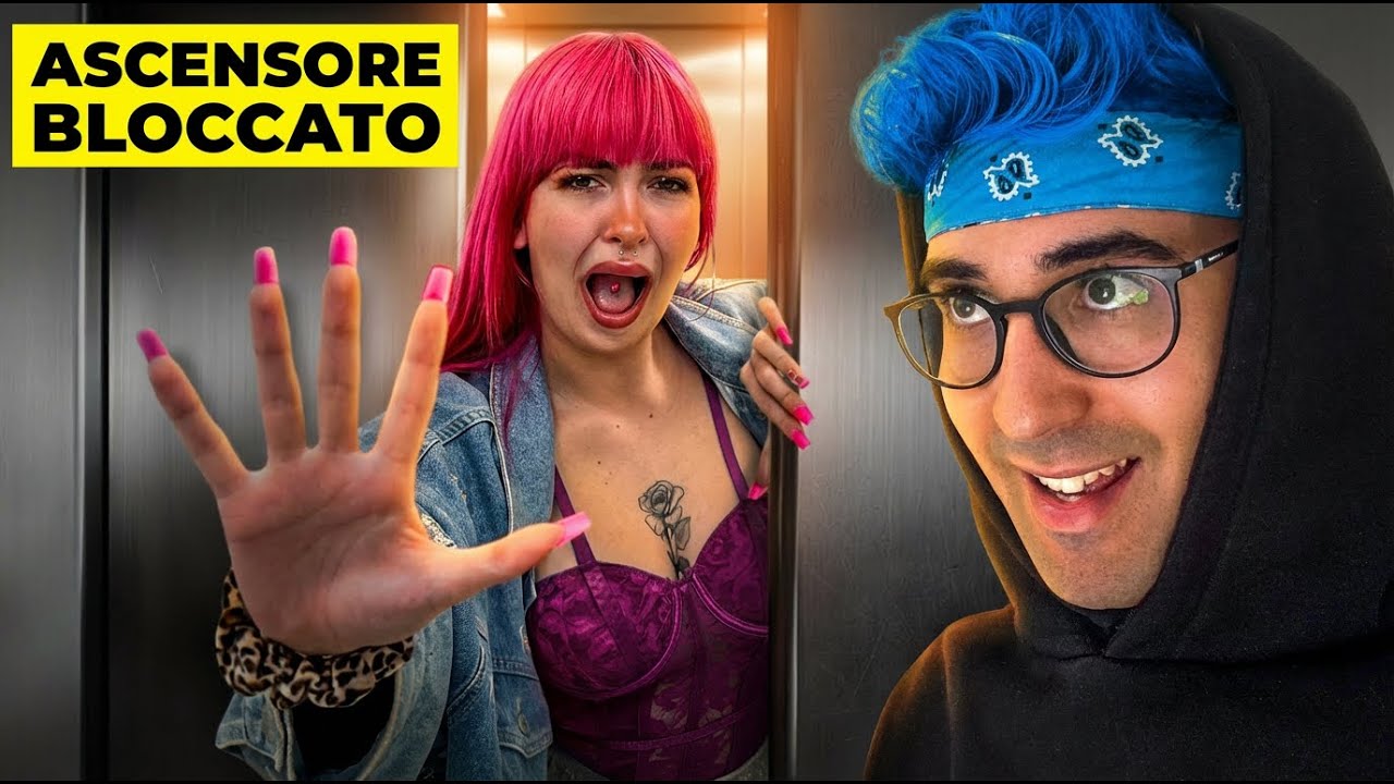 SCHERZO BLOCCO CHERRY in ASCENSORE *terrorizzata*