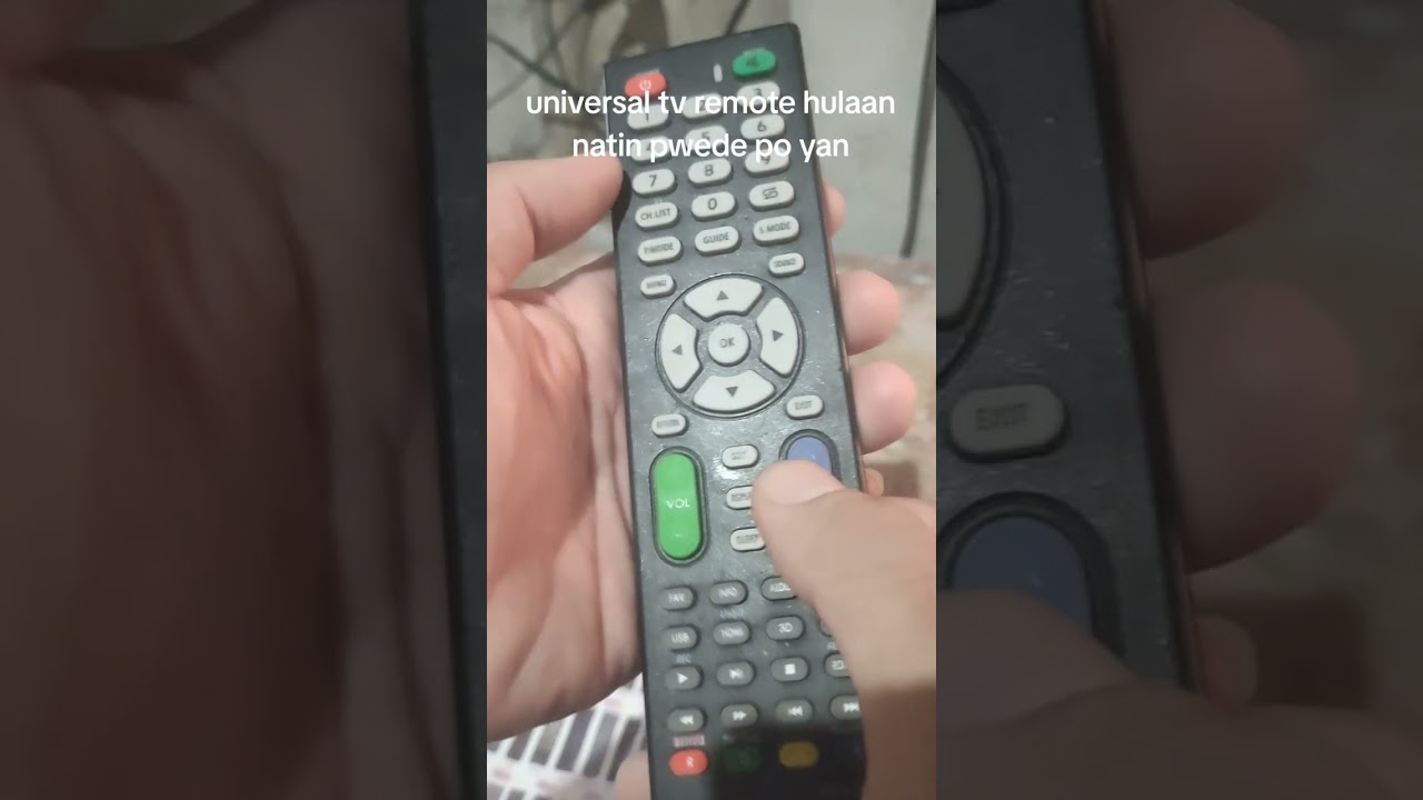 Universal tv remote use to anybrand of tv 100%works