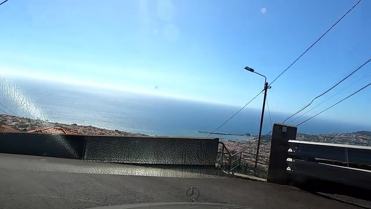 Choupana Até Jardim Botânico (Garden) Funchal Driving Car Estradas da Madeira Popular
