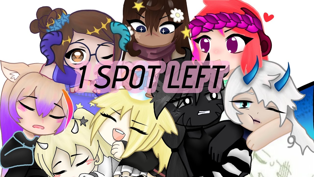 1 SPOT LEFT! PICK A SPOT! TAKE A SPOT! 
