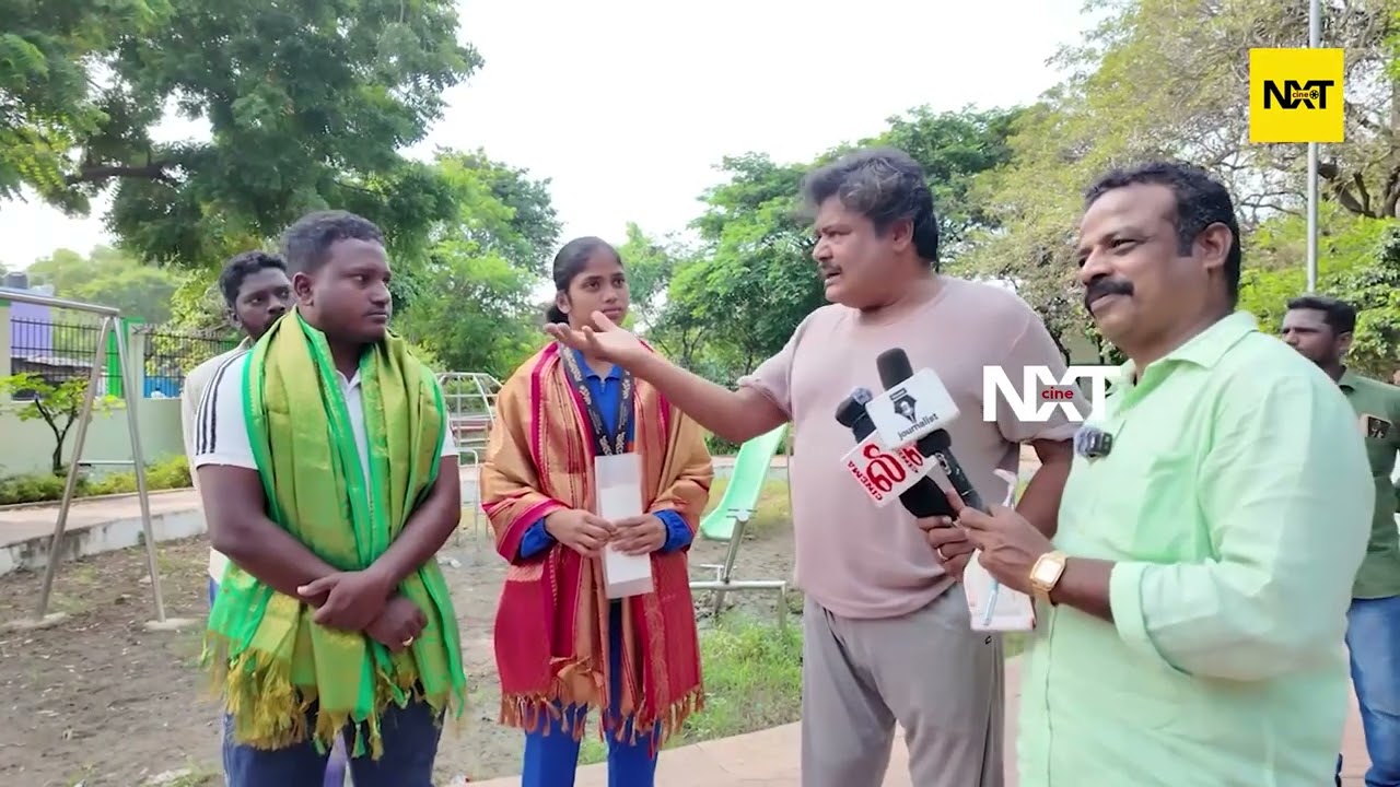 Actor Mansoor Ali Khan Gives 1 Lac to Kannanigi Nagar Karthiga Cine NXT