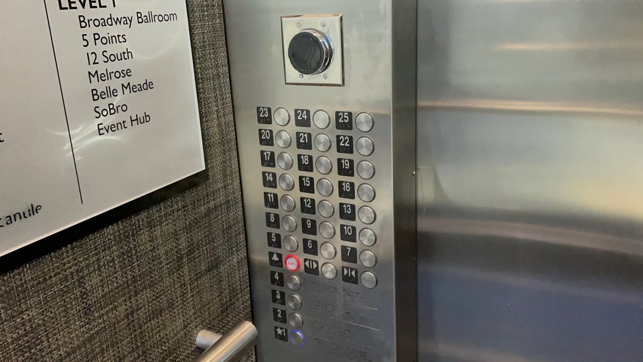 Elevators at Renaissance Hotel Nashville
