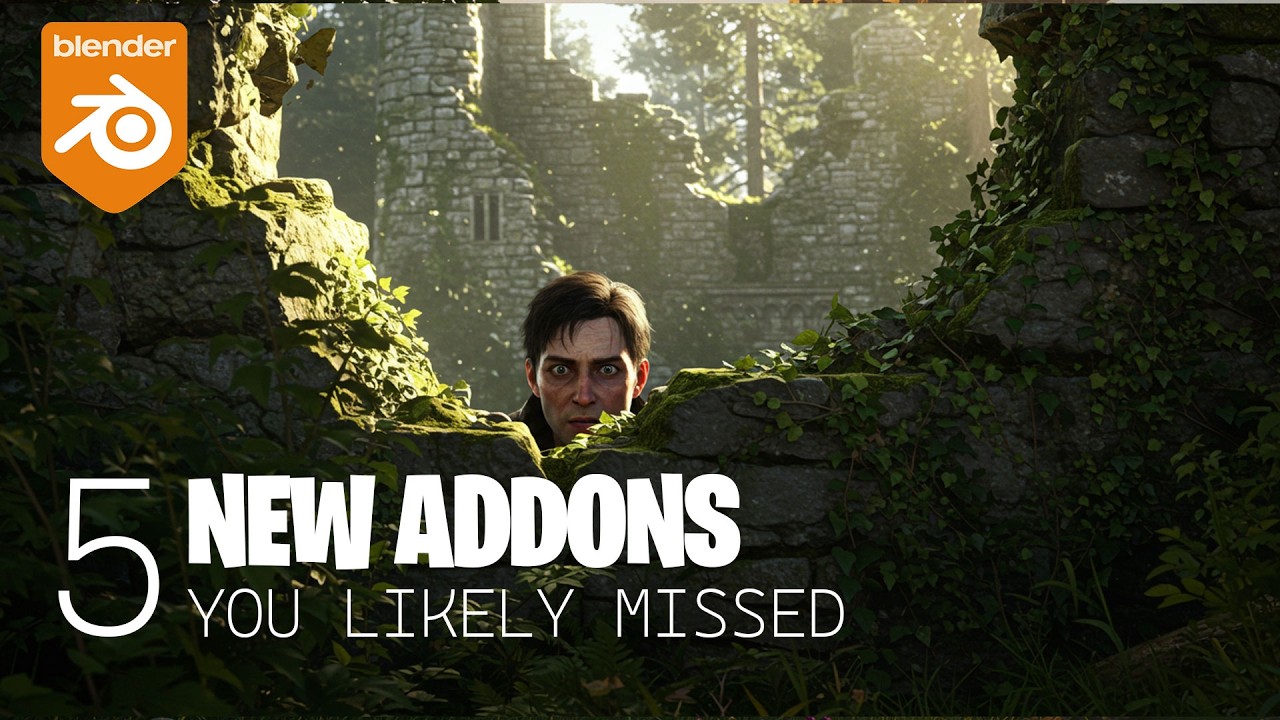 Latest blender addons you may have missed