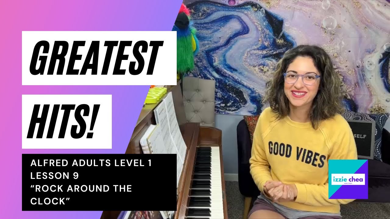 Alfred Adults Greatest Hits Level 1 Piano Lesson: Rock Around the Clock ⏰