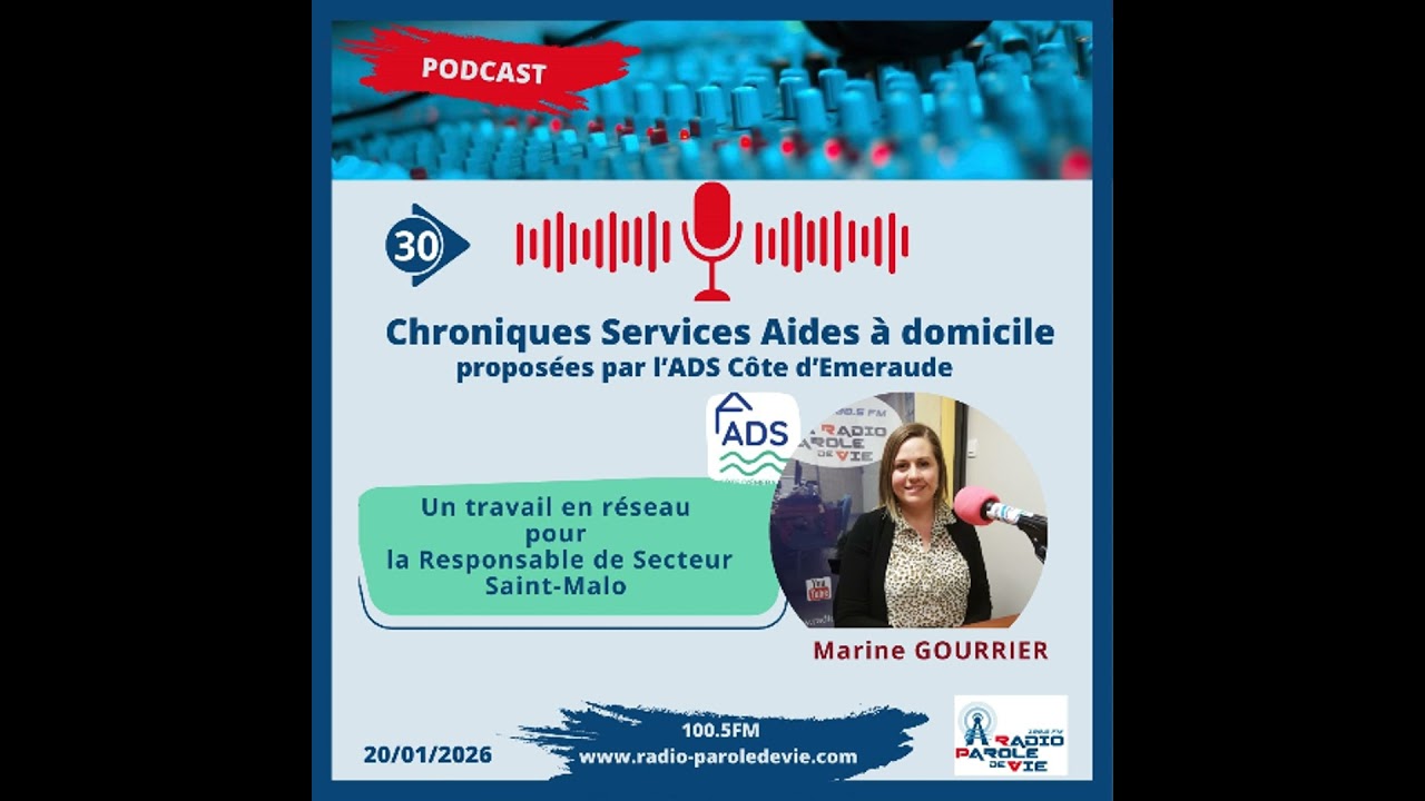 Chronique 30 - Le travail d'une Responsable de Secteur Saint-Malo à l'ADSCE