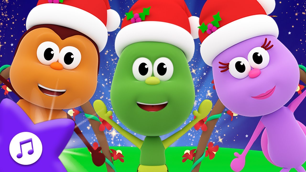 A Cantar y Bailar en Navidad ¡Música Infantil Navideña! 🎄 Bichikids 🎄 El Reino Infantil