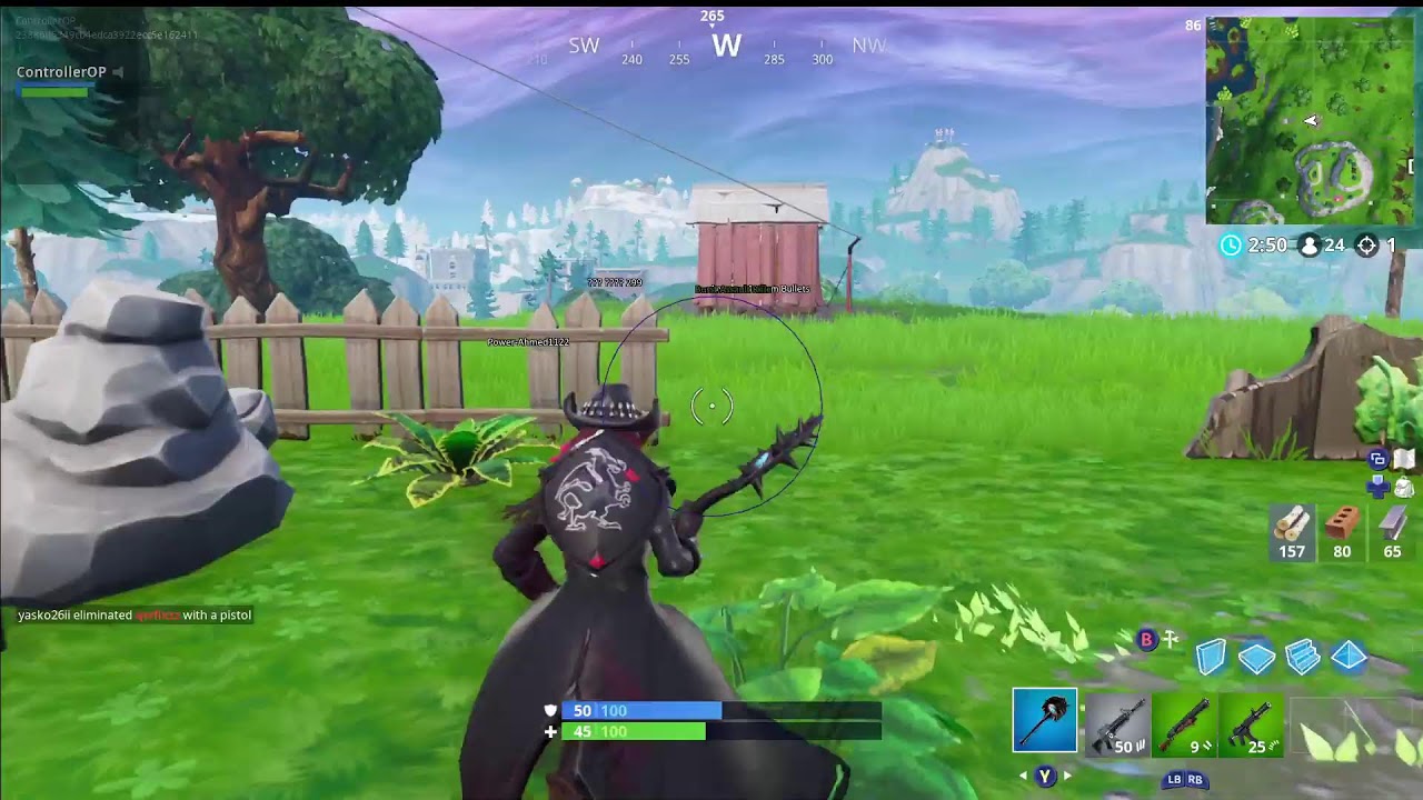 Playing OG fortnite (EZFN)